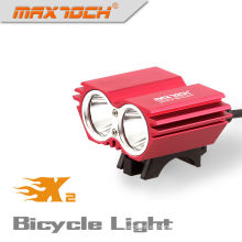 Maxtoch X2 2000LM XML U2 4 * 18650 Pack Cree LED LED La mejor luz de bicicleta